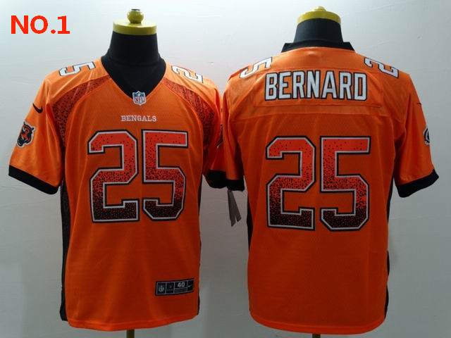 Men's Cincinnati Bengals #25 Giovani Bernard Jersey-11